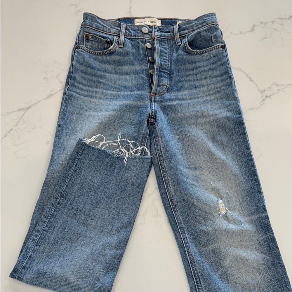 Denim Forum - Arlo Straight Leg Jeans Classic Style